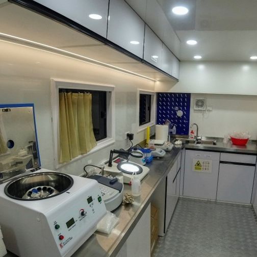 Delivery of Mobile Food Safety Laboratory (Bangladesh)